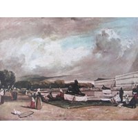 Blick Auf Versailles, Julius Angerstein Und Seine Frau/1951 2-Seitige Vintage Buchseite/9, 5 X 13 In von RaesVintage