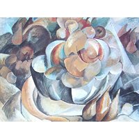 Landschaft Bei L'estaque/Martigues, 1970 2-Seitige Buchseite, Fine Art Print, Farbteller Landschaft Bei L'estaque/Martigues, 1970 2-Seitige Buchseite, Fine Art Print, Farbteller von RaesVintage