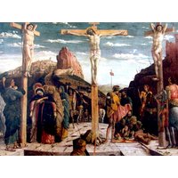 Porträt Eines Mannes, Kalvarienberg/Reproduktion Fine Art Prints 1951 2-Seitiges Vintage Buch Seite 9, 5 X 13 In von RaesVintage