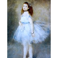Renoir, The Dancer/La Loge, 1962 Reproduktion Impressionist Druck, Farbteller, 9 X 12, 2-Seitige Buchseite von RaesVintage