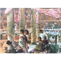 Sir Lawrence Alma-Tadema, Caracalla Und Geta, 10, 5 X 14 in Vintage Buchseite Zum Einrahmen von RaesVintage