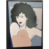 Vintage Farbplatte Von Patrick Nagel, Joan Collin | Reifer Inhalt, 1985 Buchseite, 22 X 30 cm. Ohne Rahmen Vintage Farbplatte Von Patrick Nagel, Joan Collin | Reifer Inhalt, 1985 Buchseite, 22 X 30 cm. Ohne Rahmen von RaesVintage