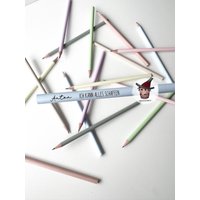 Personalisierter Bleistift Mit Name Und Affirmation | Einschulung Schulkind 2025 Geschenkidee Schulanfang Große Farbauswahl von RaeuberHolzandplott
