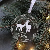 Christbaumanhänger Acryl, Erstes Weihnachten Verheiratet - Zu Zweit, Personalisierter Weihnachtsschmuck, Geschenk Brautpaar, Ehepaar Christbaumanhänger Acryl, Erstes Weihnachten Verheiratet - Zu Zweit, Personalisierter Weihnachtsschmuck, Geschenk Brautpaar, Ehepaar von RaeubertochterDE
