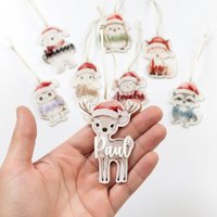 Weihnachtskugel Tier Mit Name, Weihnachtsgeschenk Kinder, Christbaumkugel Personalisiert, Weihnachtsdeko Weihnachten, Christbaumschmuck Weihnachtskugel Tier Mit Name, Weihnachtsgeschenk Kinder, Christbaumkugel Personalisiert, Weihnachtsdeko Weihnachten, Christbaumschmuck von RaeubertochterDE