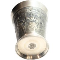 Vintage Zinn Schnapsglas Bierstube Szene - Bmf Rein Vintage Zinn Schnapsglas Bierstube Szene - Bmf Rein von RafaelDE