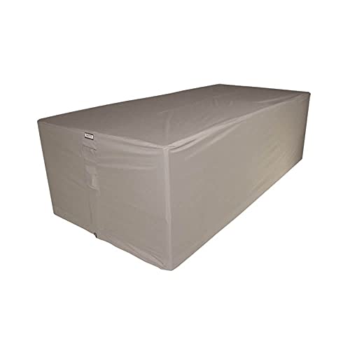 Raffles Covers Abdeckplane Gartenmöbel 220 x 190 H: 95 cm | Atmungsaktiv | Wasserdicht | UV - beständig | Doppelt genähte, PU-versiegelte Naht | Elastischer Kordelzug | von Raffles Covers