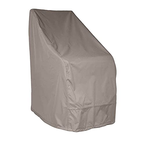 Raffles Covers Schutzhülle für Relaxstuhl 75 x 75 H: 115/65 cm | Atmungsaktiv | Wasserdicht | UV - beständig | Doppelt genähte, PU-versiegelte Naht | Elastischer Kordelzug | von Raffles Covers