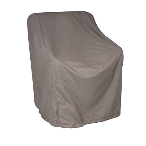 Raffles Covers Abdeckhaube für Gartensessel 60 x 60 H: 85/65 cm | Atmungsaktiv | Wasserdicht | UV - beständig | Doppelt genähte, PU-versiegelte Naht | Elastischer Kordelzug | von Raffles Covers