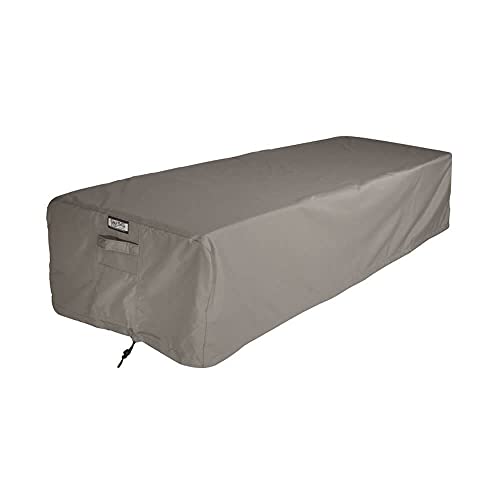 Raffles Covers Abdeckhaube für Liege 200 x 70 H: 40 cm | Atmungsaktiv | Wasserdicht | UV - beständig | Doppelt genähte, PU-versiegelte Naht | Elastischer Kordelzug | von Raffles Covers