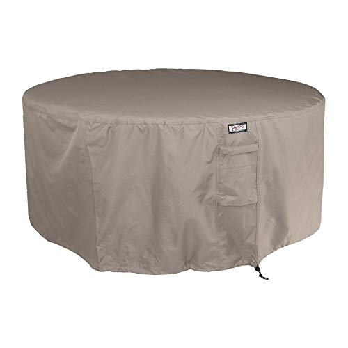 Raffles Covers Abdeckhaube für runder Tisch mit Gartenstühlen Ø 205 H: 85 cm | Atmungsaktiv | Wasserdicht | UV - beständig | Doppelt genähte, PU-versiegelte Naht | Elastischer Kordelzug | von Raffles Covers