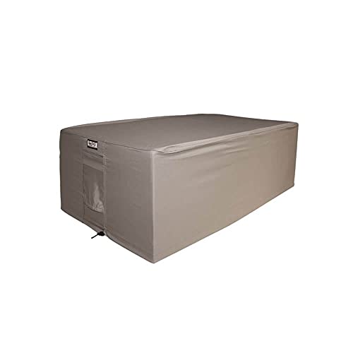 Raffles Covers Abdeckung für Hocker 130 x 80 H: 45 cm | Atmungsaktiv | Wasserdicht | UV - beständig | Doppelt genähte, PU-versiegelte Naht | Elastischer Kordelzug | Raffles Covers Abdeckung für Hocker 130 x 80 H: 45 cm | Atmungsaktiv | Wasserdicht | UV - beständig | Doppelt genähte, PU-versiegelte Naht | Elastischer Kordelzug | von Raffles Covers