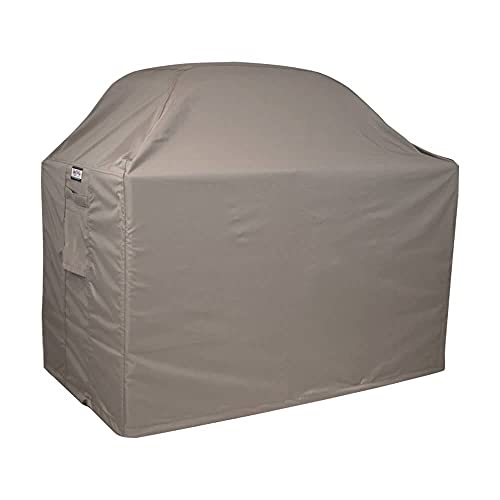 Raffles Covers BBQ Grill Abdeckhaube 155 x 65 H: 120/110 cm | Atmungsaktiv | Wasserdicht | UV - beständig | Doppelt genähte, PU-versiegelte Naht | Elastischer Kordelzug | von Raffles Covers