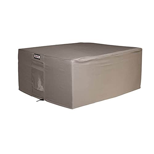 Raffles Covers Hocker Abdeckung 70 x 70 H: 45 cm | Atmungsaktiv | Wasserdicht | UV - beständig | Doppelt genähte, PU-versiegelte Naht | Elastischer Kordelzug | Raffles Covers Hocker Abdeckung 70 x 70 H: 45 cm | Atmungsaktiv | Wasserdicht | UV - beständig | Doppelt genähte, PU-versiegelte Naht | Elastischer Kordelzug | von Raffles Covers