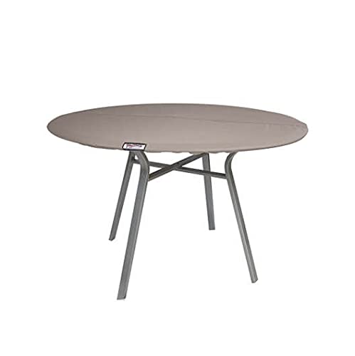 Raffles Covers Schutzhaube für eine runde Tischplatte Ø 140 cm | Atmungsaktiv | Wasserdicht | UV - beständig | Doppelt genähte, PU-versiegelte Naht | Elastischer Kordelzug | von Raffles Covers