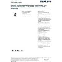 RAFI 1.30.242.927/0200 RAFIX 22 QR Leuchtwahlschalter 1 x 90°/40° von Rafi