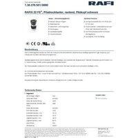 RAFI 1.30.276.501/0000 1.30.276.501/0000 (L x B x H) 29.8 x 29.8 x 42.1mm von Rafi