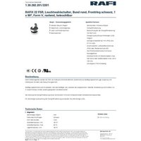 RAFI 1.30.282.201/2201 RAFIX 22 FSR Leuchtwahlschalter 1 x 90° RAFI 1.30.282.201/2201 RAFIX 22 FSR Leuchtwahlschalter 1 x 90° von Rafi