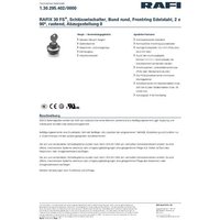 RAFI 1.30.295.402/0000 RAFIX 30 FS Schlüsselschalter 2 x 90° RAFI 1.30.295.402/0000 RAFIX 30 FS Schlüsselschalter 2 x 90° von Rafi
