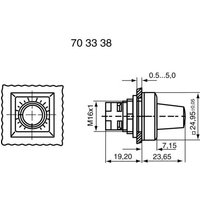RAFI 1.30077.041 Potentiometer-Antrieb 1St. RAFI 1.30077.041 Potentiometer-Antrieb 1St. von Rafi