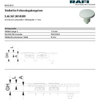 RAFI 5.46.167.301/0209 5.46.167.301/0209 Stößel Weiß 500St. RAFI 5.46.167.301/0209 5.46.167.301/0209 Stößel Weiß 500St. von Rafi
