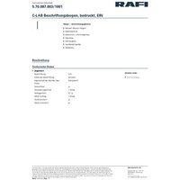 RAFI C-LAB Beschriftungsbogen Aufdruck-Motiv I 1St. RAFI C-LAB Beschriftungsbogen Aufdruck-Motiv I 1St. von Rafi