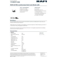 RAFI RAFIX 22 FSR Leuchtvorsatz Weiß von Rafi