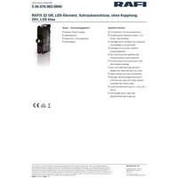 RAFI RAFIX 22 QR LED-Element von Rafi