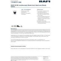 RAFI RAFIX 22 QR Leuchtvorsatz Farblos von Rafi