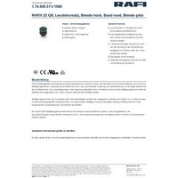 RAFI RAFIX 22 QR Leuchtvorsatz Grün von Rafi