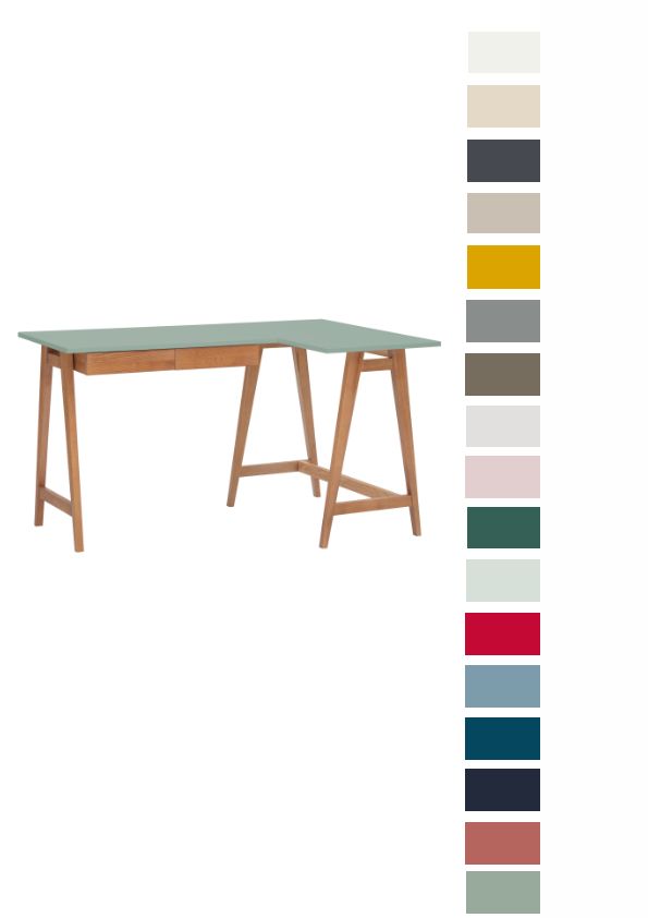 Eckschreibtisch 135 Schreibtisch Computertisch Bürotisch Gamingtisch Office s... von Ragaba