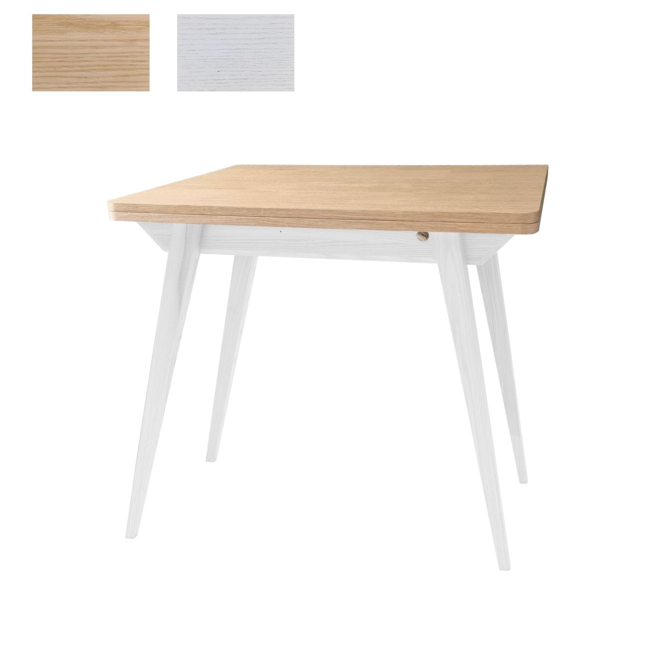 Esszimmertisch furniert 65x90 (130x90) ausziehbar Tisch Küchentisch Wohnzimme... von Ragaba