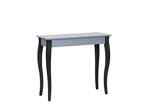 Ragaba LILLO Konsolentisch Wandtisch - FSC® Buchenholz - Cabriole Schwarze Beine - 85 cm Breit x 35 cm Tief x 74 cm Höhe von Ragaba