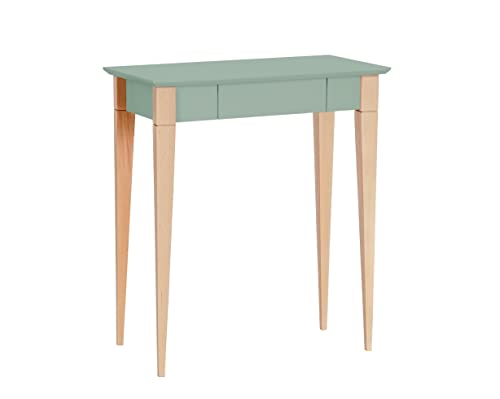 Ragaba MIMO Kleiner Schreibtisch Beistelltisch mit Schublade – Einfache Montage – 65 cm Breit – FSC Zertifiziert von RAGABA