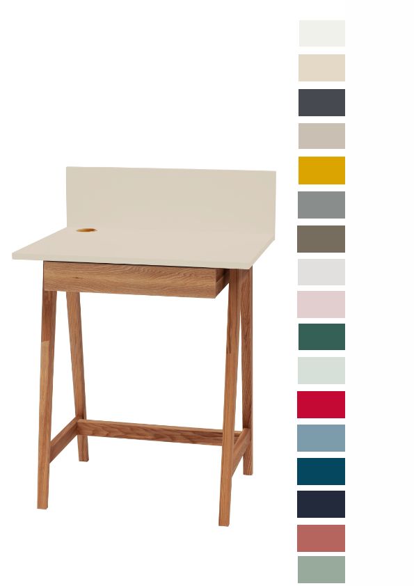 Schreibtisch 65 Bürotisch Schublade Tisch Konsolentisch Beistelltisch Flurtisch von Ragaba