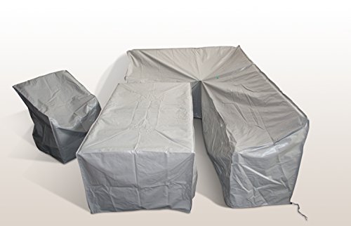 Ragnarök-Möbeldesign Gartenmöbel Schutzabdeckung Schutzhülle für Modell DS-23 Dinning Sofa Husse schwere LKW Plane Maßgefertigt 3Teilig von Ragnarök-Möbeldesign