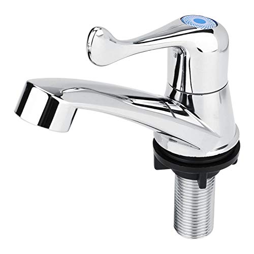 Raguso ABS Kunststoff Wasserhahn Single Cold Faucet Basin Küchenspüle Zubehör Badezimmer(Fischschwanz G1 / 2) von Raguso