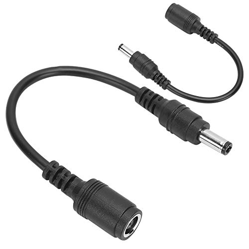 Raguso Computer-Konverter, 2 Drähte im Inneren, 2 Stück Gleichstrom-Ladegerät-Adapter-Konverter, USB-zu-Gleichstrom-Kabel für elektronische Produkte im Innen- und Außenbereich für Laptops von Raguso