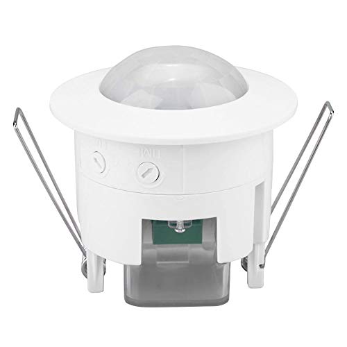Infrarot Decken-Bewegungsmelder,Bewegungsmelder 360°LED Deckenleuchte Mini 110-240v Eingebetteter Infrarot-sensorschalter Für Den Menschlichen Körper von Raguso