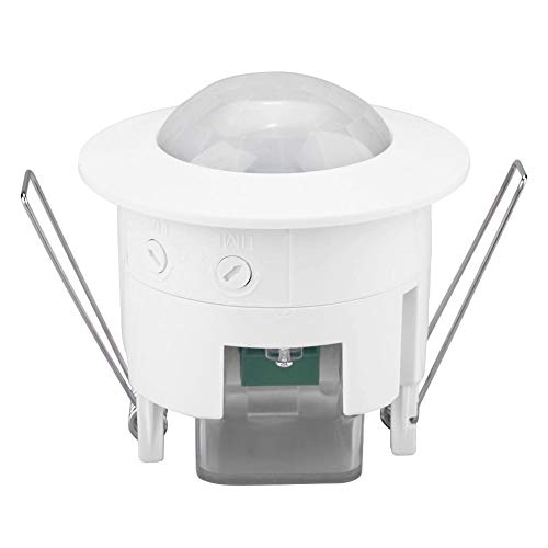 Raguso Infrarot Decken-Bewegungsmelder,Bewegungsmelder 360°LED Deckenleuchte Mini 110-240v Eingebetteter Infrarot-sensorschalter Für Den Menschlichen Körper von Raguso