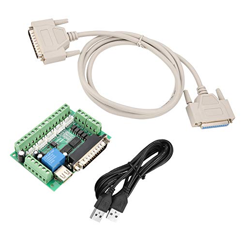 Raguso MACH3 5-Achsen-USB-Schnittstellen-Breakout-Board für CNC-Schrittmotor CNC Mach 3 CNC-Kit von Raguso