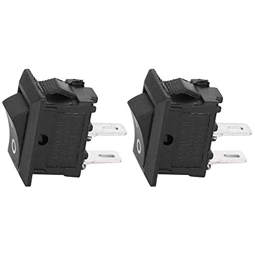Raguso P Acid 20PCs 2 Pin Switch Rocker On Off 2 Position KCD11 Haushaltsgeräte Zubehör Schwarz 10X7X1 Raguso P Acid 20PCs 2 Pin Switch Rocker On Off 2 Position KCD11 Haushaltsgeräte Zubehör Schwarz 10X7X1 von Raguso