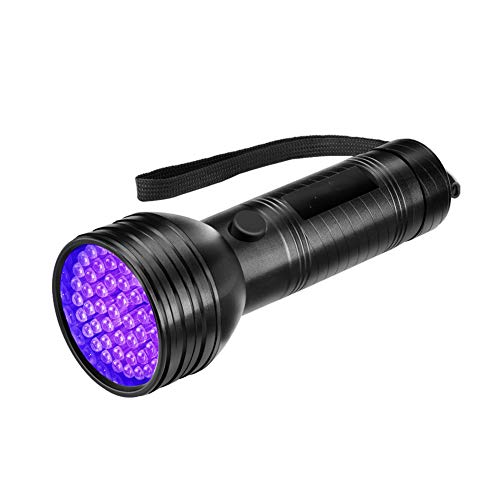 Raguso UV-Schwarzlicht-Taschenlampe Haustier-Urin-Detektor Licht tragbarer Hundekatze-Urin-Detektor zum Auffinden von trockenen Flecken auf Haustieren, Teppichen oder Bodenbetten von Raguso
