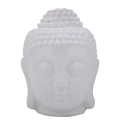 Raguso Wei?e Keramik Buddha Kopf geformte ?therische ?lbrenner Weihrauch Diffusor Kerzenhalter f¨¹r Garten Hof Home Schlafzimmer Ornament Yoga Raguso Wei?e Keramik Buddha Kopf geformte ?therische ?lbrenner Weihrauch Diffusor Kerzenhalter f¨¹r Garten Hof Home Schlafzimmer Ornament Yoga von Raguso