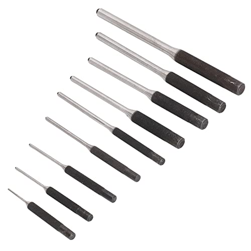 Rollstift-Installationswerkzeug-Set, Werkzeuge zum Entfernen von Büchsenmachern, 9 Splintentreiber aus Edelstahl für Maschinen von Raguso
