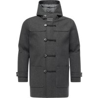 Ragwear Dufflecoat "Duffie YOUMODO" Funktionaler Herren Mantel in Wolloptik von Ragwear