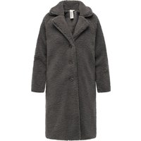 Ragwear Fellimitatmantel "Tedyco YOUMODO" flauschige Übergangsjacke aus kuscheligem Teddyfleece von Ragwear