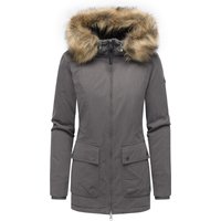 Ragwear Kurzmantel "Monadetta Warm" Kurzer Wintermantel mit Kunstfellbesatz von Ragwear
