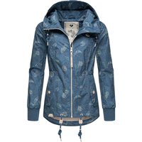 Ragwear Outdoorjacke "Danka Leaves", mit Kapuze von Ragwear