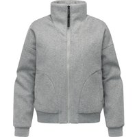 Ragwear Outdoorjacke "Toscia" ohne Kapuze angesagte oversized Übergangsjacke in Woll-Optik Ragwear Outdoorjacke "Toscia" ohne Kapuze angesagte oversized Übergangsjacke in Woll-Optik von Ragwear